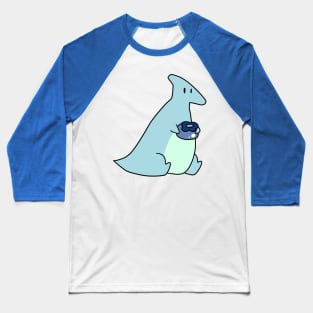 Blueberry Hadrosaurus Baseball T-Shirt